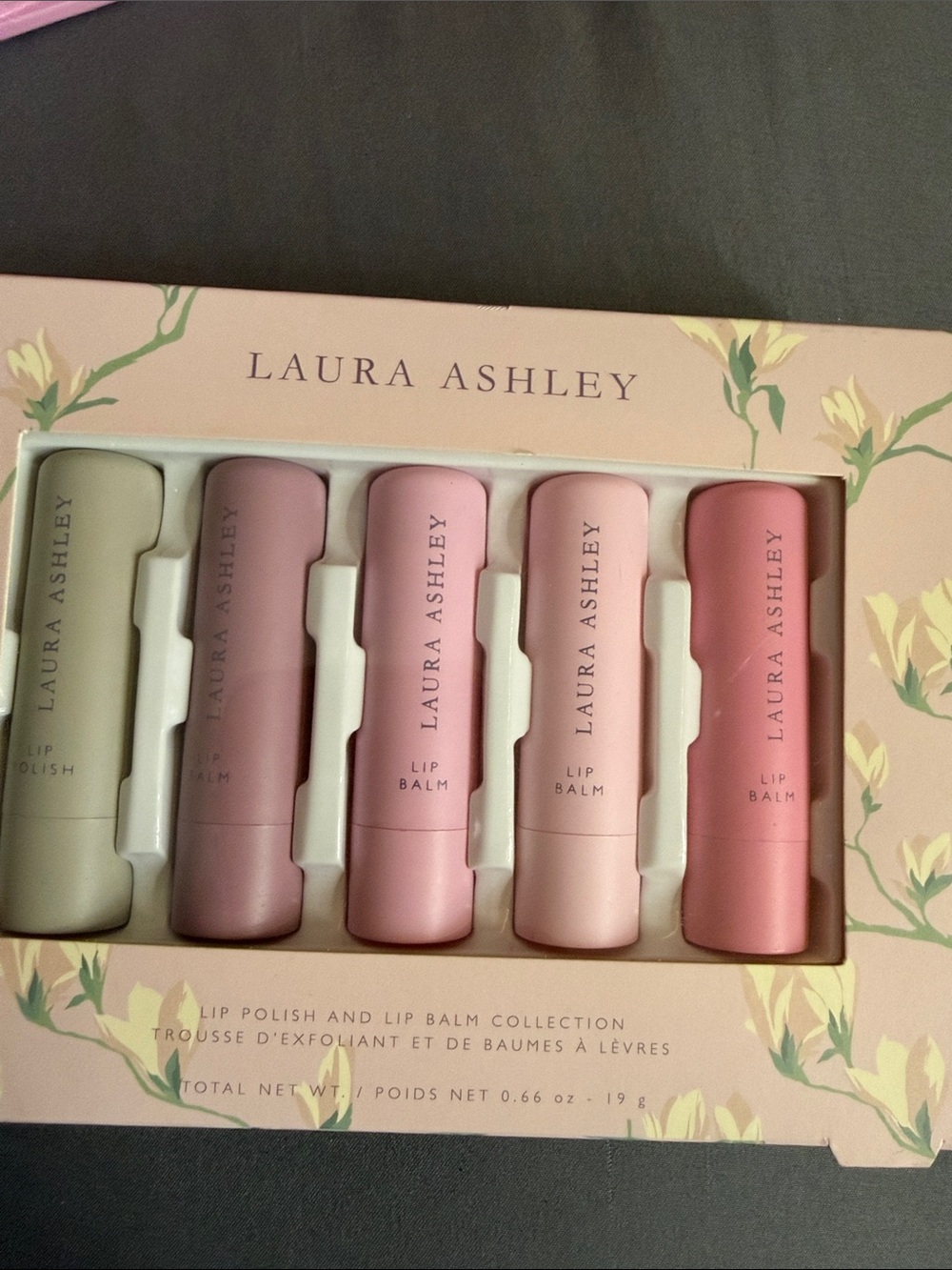 Laura Ashley Multi-Pink Lip Balm Collection